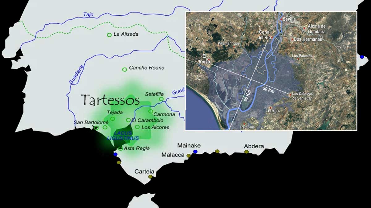 Vista del Lago Ligustinus.