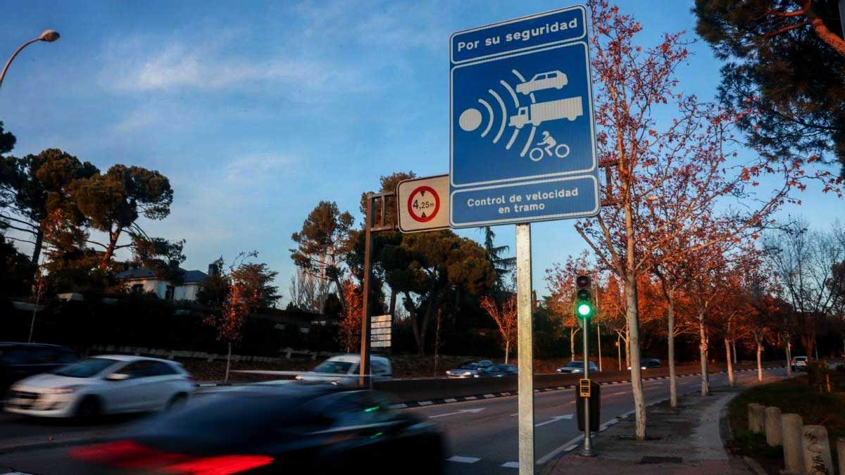 Aviso control de radar.