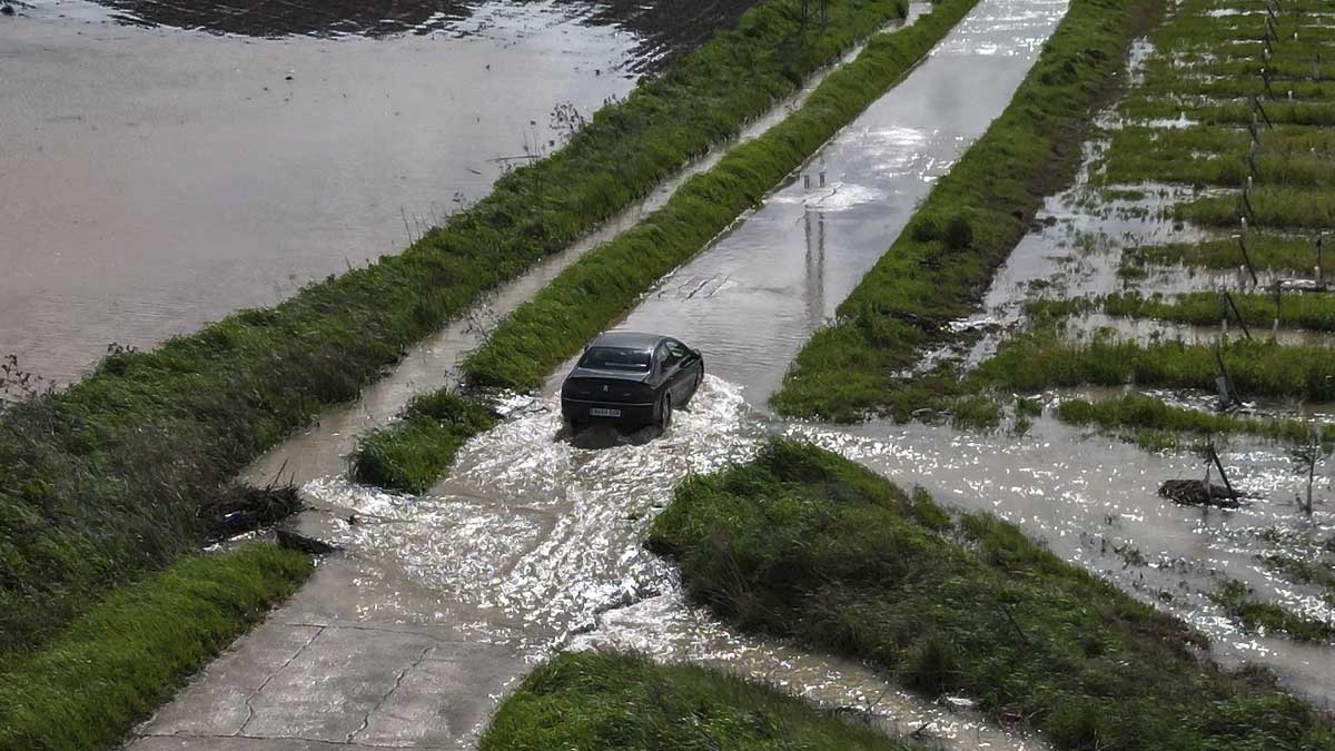 Nivel alto del río Guadaíra.