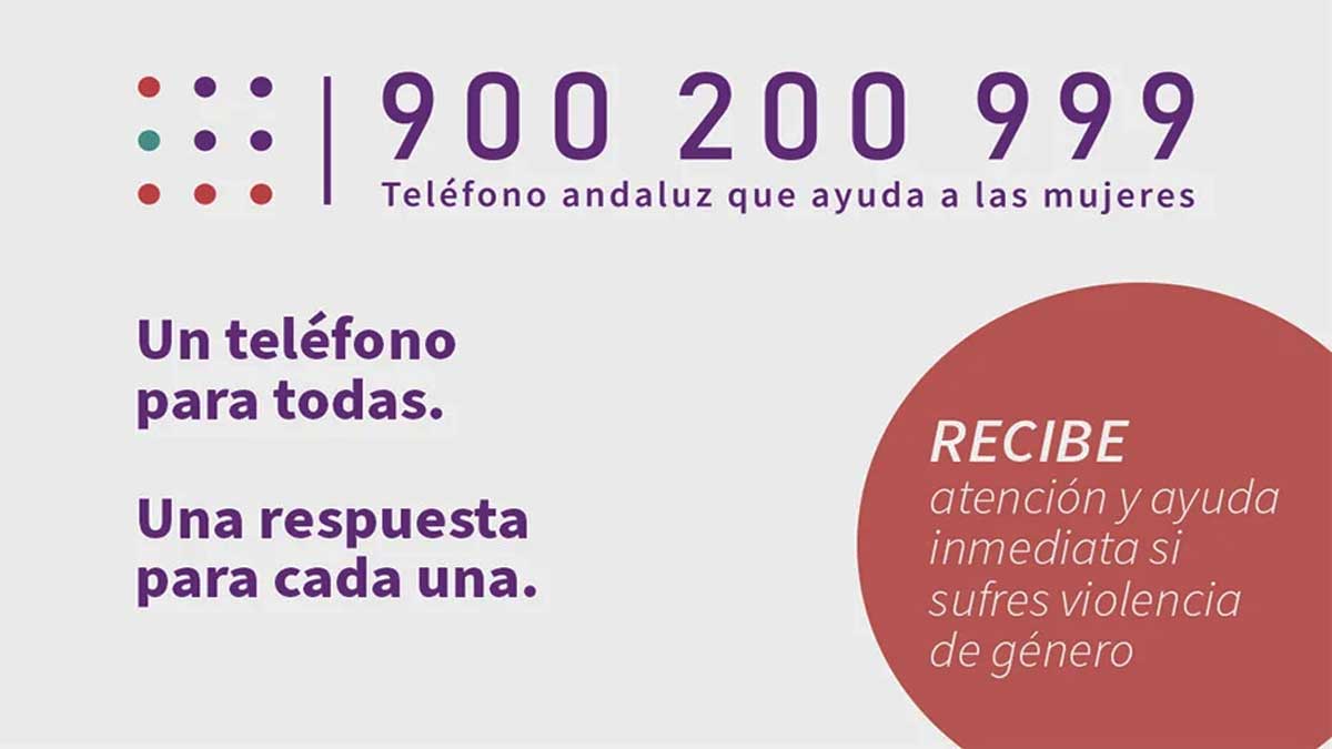 Teléfono de ayuda.