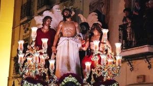 Entrada en su templo de Jesús Despojado.