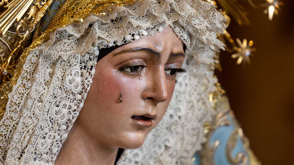 Rostro de la Macarena.