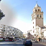 Retiran por precaución dos paramentos cerámicos de la torre de San Pedro en Sevilla