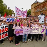 Las mujeres de Amama desafían al Gobierno andaluz: “No queremos una foto, queremos soluciones”
