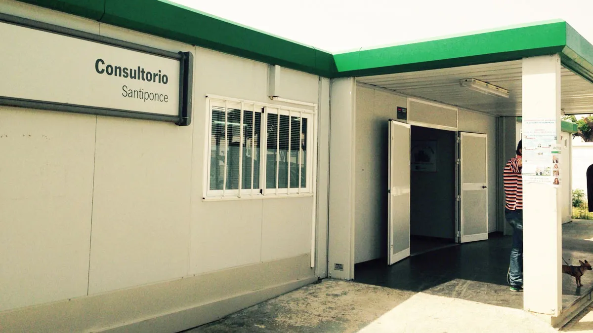 Consultorio prefabricado de Santiponce.