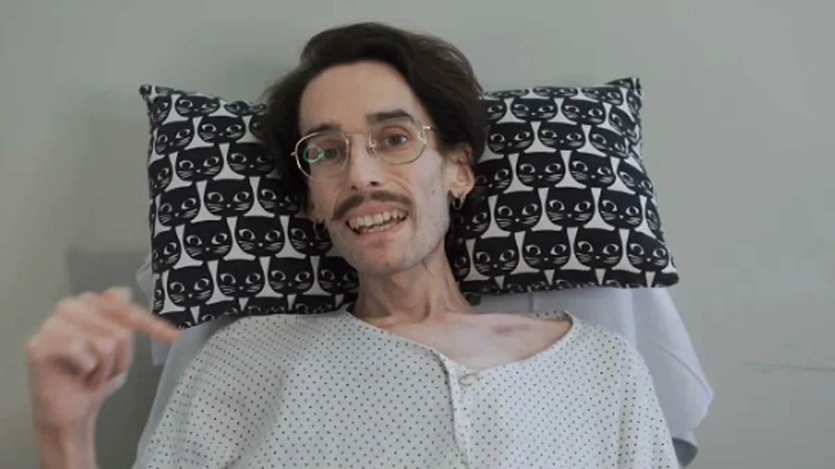Juan Gyoza ingresado en el hospital.