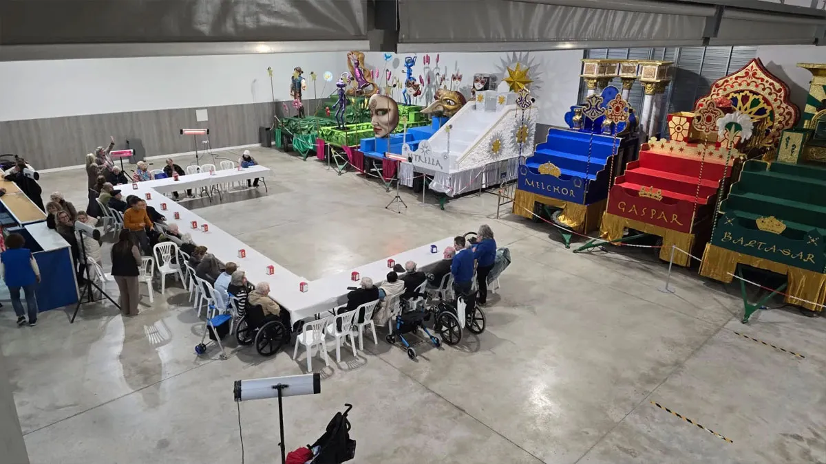 Preparativos de la Cabalgata de Silos en Alcalá de Guadaira.
