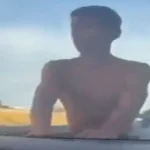 Tensión y pánico en la SE-30, la Guardia Civil investiga el vídeo del joven sobre un coche en marcha