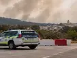 El fuego de Niebla entra en la zona de Aznalcóllar: no hay desalojos pero se alerta por humo y la caída de ceniza