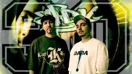 Los dos integrantes del grupo SFDK.