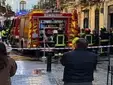 Un incendio en la cocina de un restaurante moviliza a los bomberos en pleno centro de Sevilla