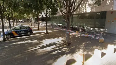 Fachada de la comisaría de la Policía Nacional en la Alameda.